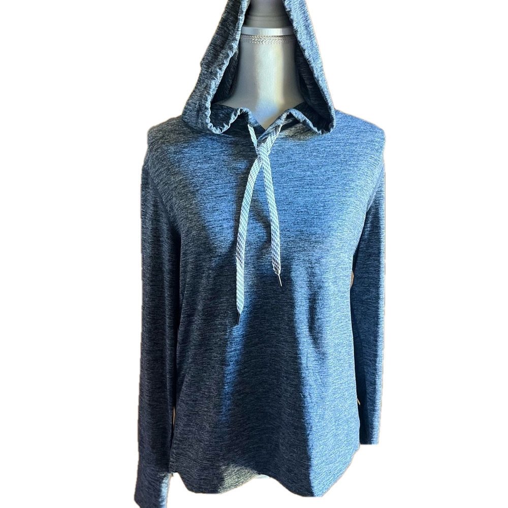 Size M, lightweight gray hoodie